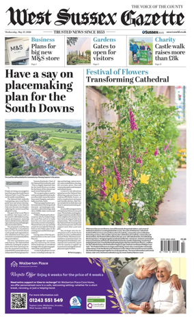 Cover of West Sussex Gazette