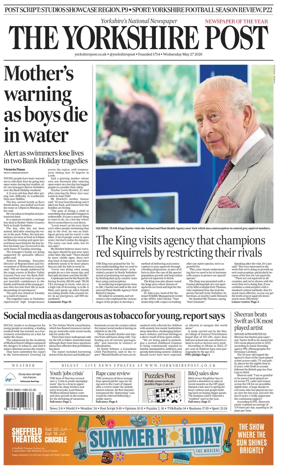 Cover of Yorkshire Post