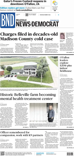 Cover of Belleville News-Democrat