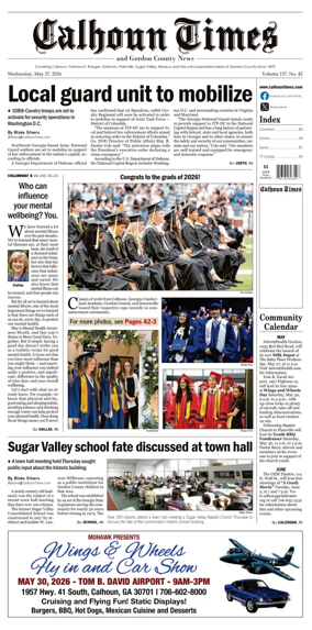Cover of Calhoun Times