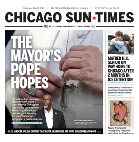 Cover of Chicago Sun-Times