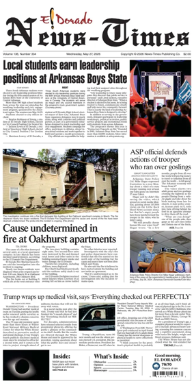 Cover of El Dorado News-Times (VCID - Camden News)