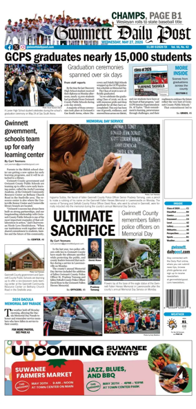 Cover of Gwinnett Daily Post