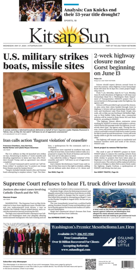 Cover of Kitsap Sun