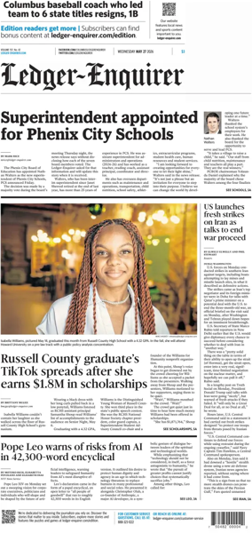 Cover of Ledger-Enquirer