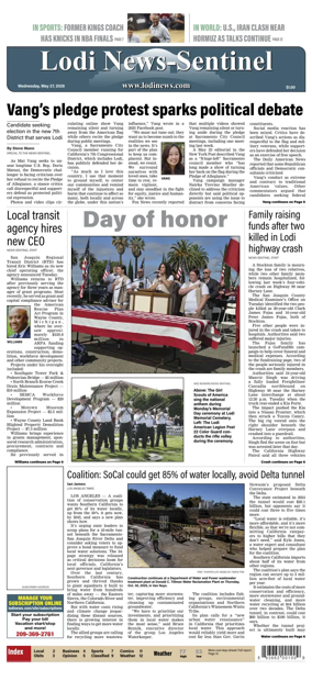 Cover of Lodi News-Sentinel