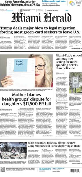 Cover of Miami Herald