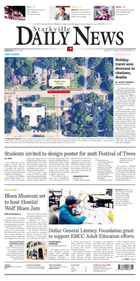 Cover of Starkville Daily News