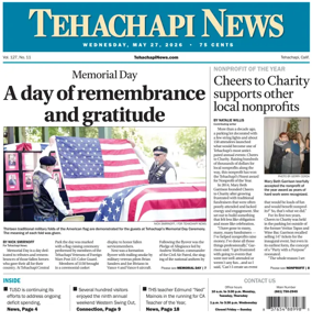 Cover of Tehachapi News