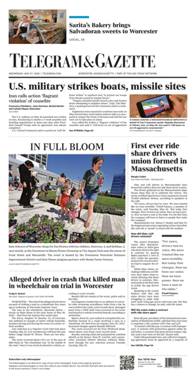 Cover of Telegram & Gazette