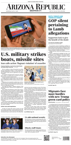 Cover of The Arizona Republic
