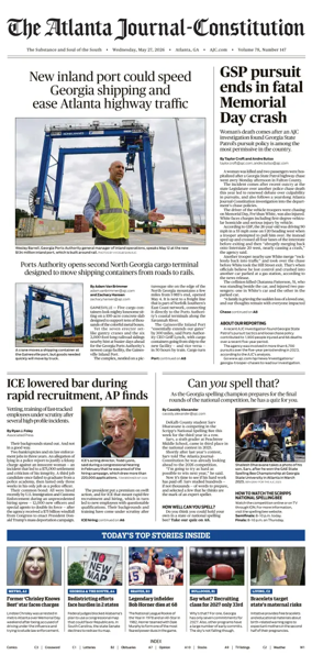 Cover of The Atlanta Journal-Constitution