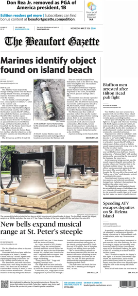 Cover of The Beaufort Gazette