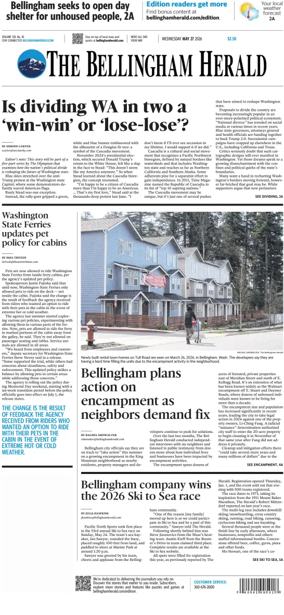 Cover of The Bellingham Herald
