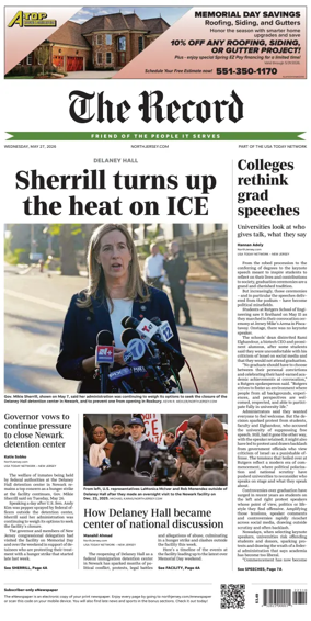 Cover of The Bergen Record