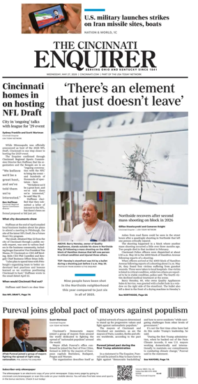 Cover of The Cincinnati Enquirer