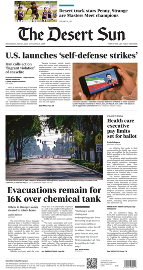 Cover of The Desert Sun
