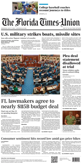 Cover of The Florida Times-Union
