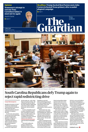 Cover of The Guardian (USA)