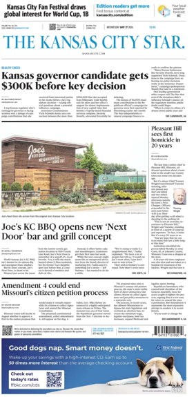 Cover of The Kansas City Star