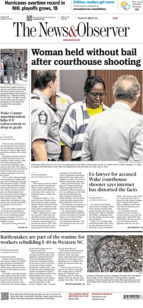Cover of The News & Observer