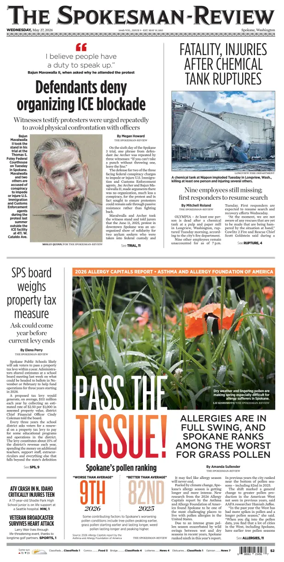 Cover of The Spokesman-Review (Spokane)