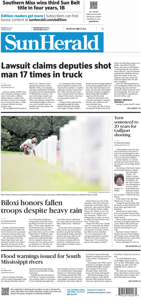 Cover of The Sun Herald