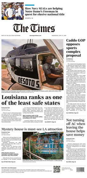 Cover of The Times (Shreveport)