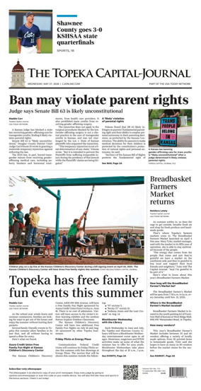 Cover of The Topeka Capital-Journal