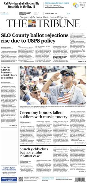 Cover of The Tribune (SLO)