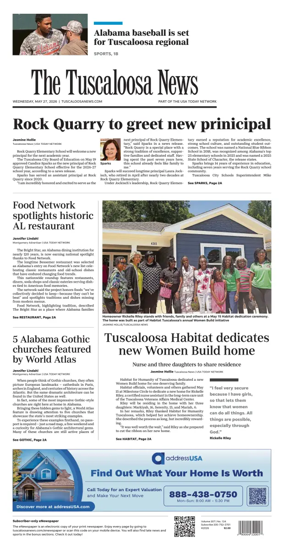 Cover of The Tuscaloosa News