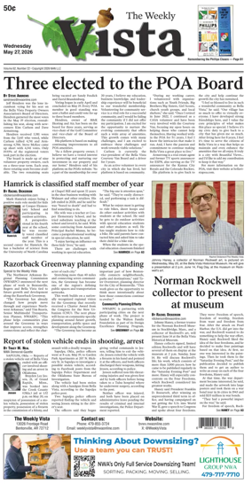 Cover of The Weekly Vista