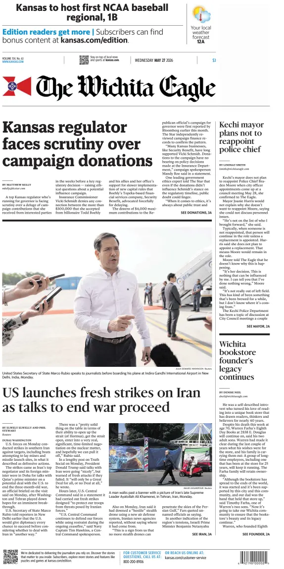 Cover of The Wichita Eagle