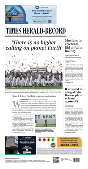 Cover of Times Herald-Record