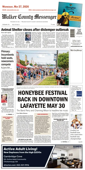 Cover of Walker County Messenger