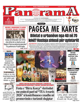 Cover of Panorama (Albania)