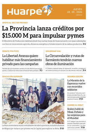 Cover of Diario Huarpe