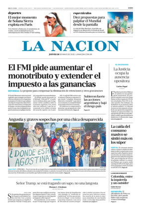 Cover of La Nacion
