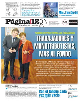 Cover of Pagina 12