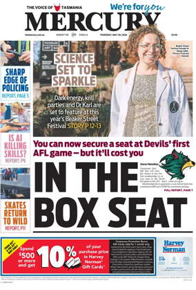Cover of Mercury (Hobart)