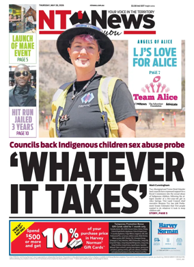 Cover of NT News
