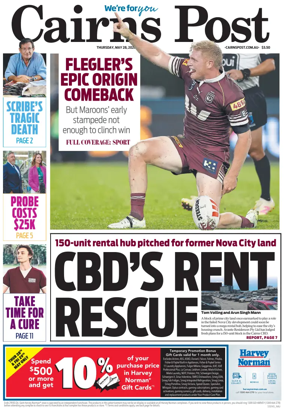 Cover of The Cairns Post