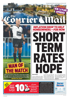 Cover of The Courier-Mail