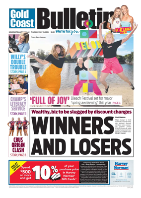 Cover of The Gold Coast Bulletin
