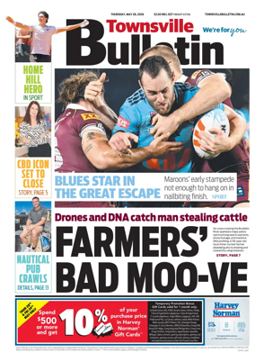 Cover of Townsville Bulletin