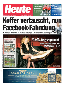 Cover of Heute - Oberosterreich Ausgabe