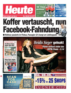 Cover of Heute - Wien Ausgabe