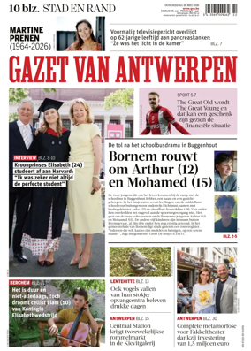 Cover of Gazet van Antwerpen Stad en Rand