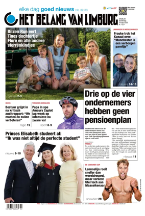 Cover of Het Belang van Limburg