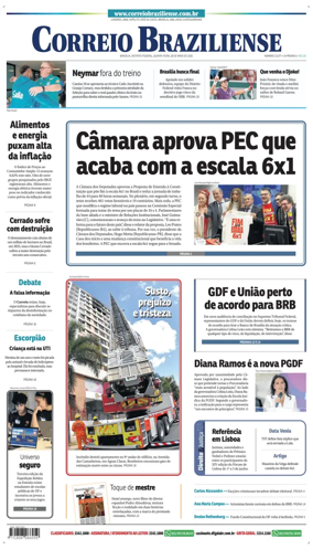 Cover of Correio Braziliense